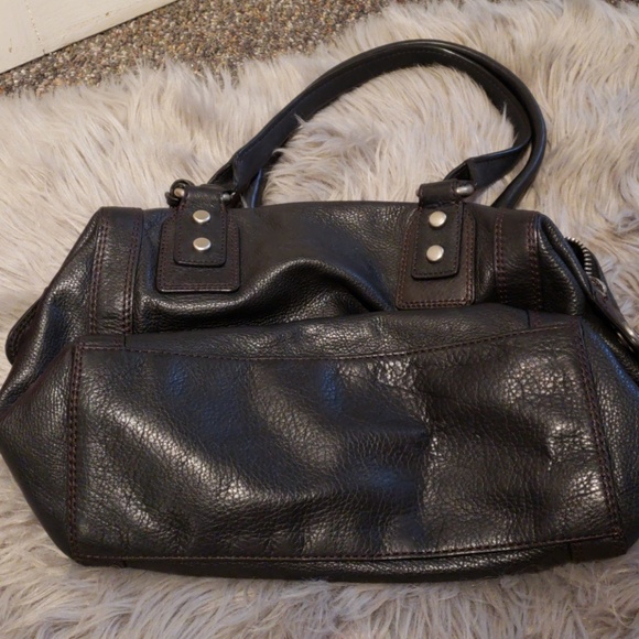 Used Fossil Black Handbag - Picture 4 of 6